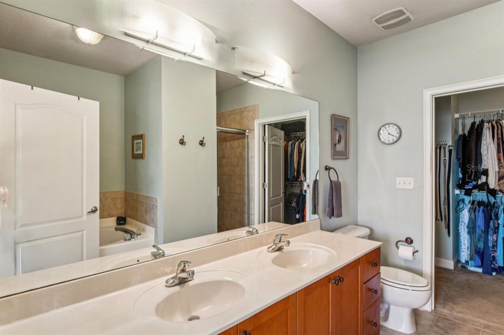 6319 Sunset Bay Circle Apollo Beach, FL 33572 - Photo 65 of 87 a bathroom with a sink and a mirror