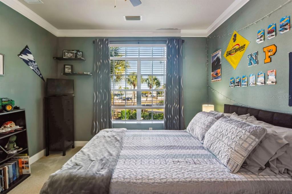 6319 Sunset Bay Circle Apollo Beach, FL 33572 - Photo 74 of 87 a bedroom with a bed and a window