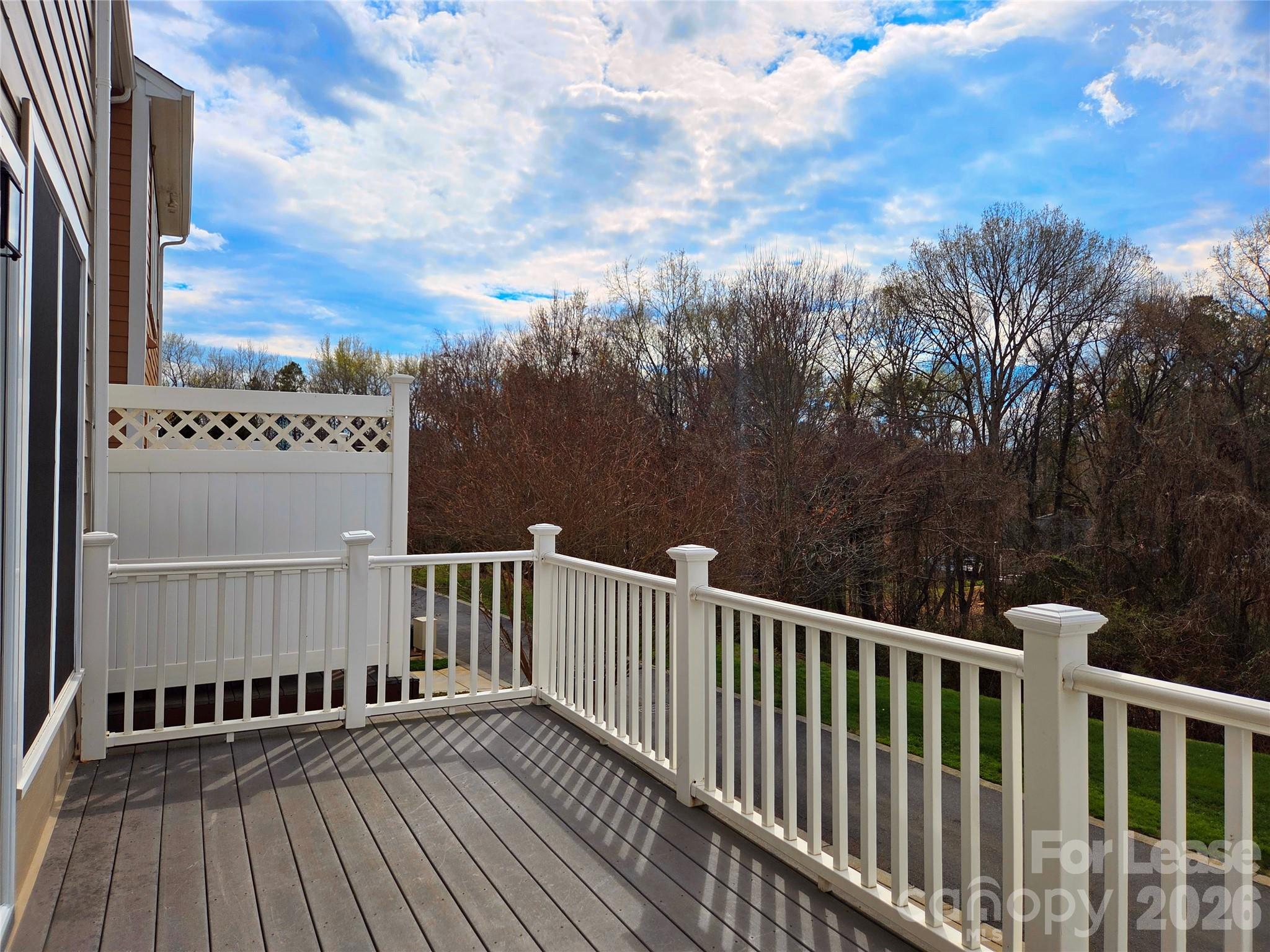 1114 Drayton Court Fort Mill, SC 29708 - Photo 26 of 31 a view of a balcony with wooden floor
