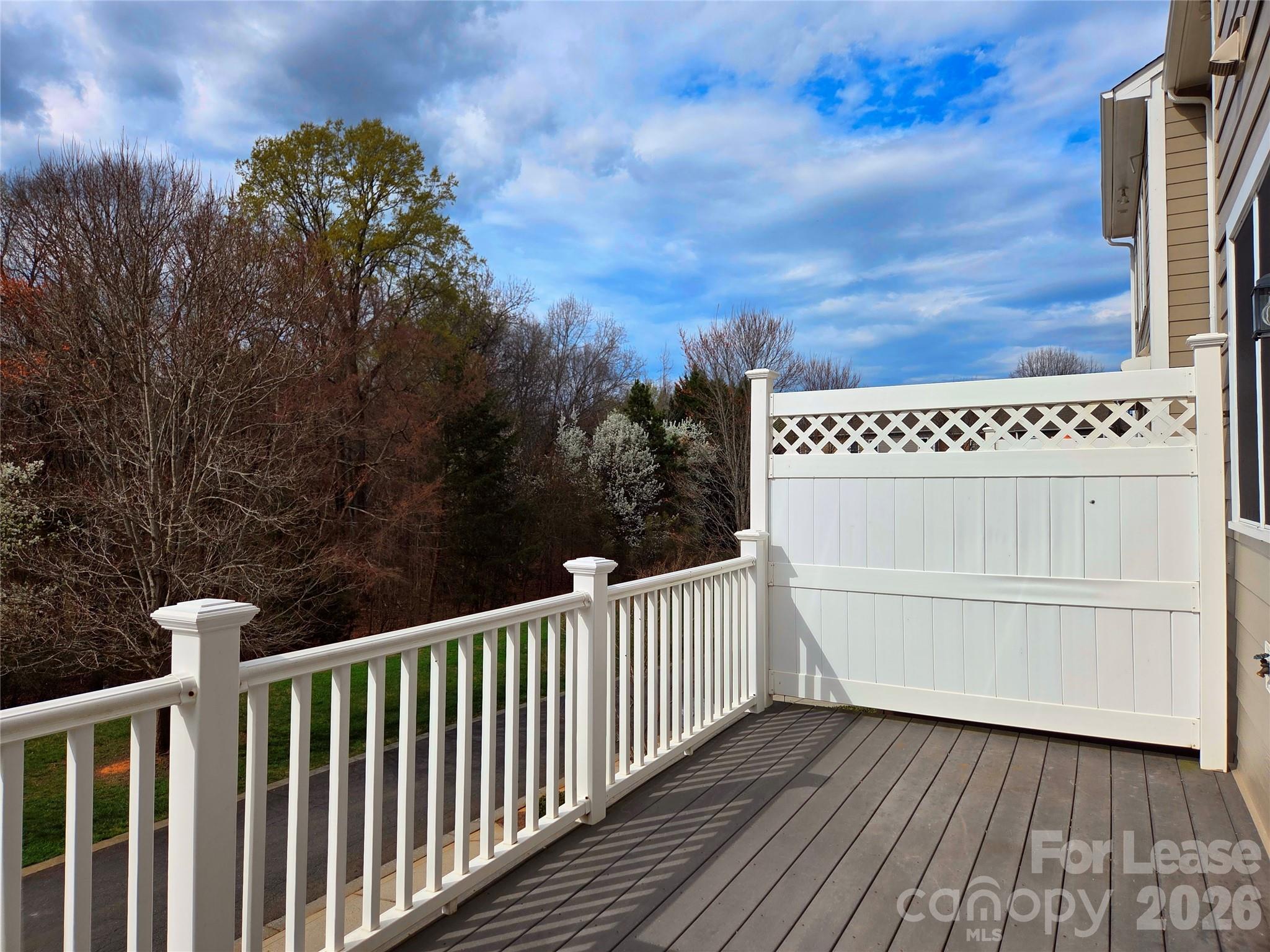 1114 Drayton Court Fort Mill, SC 29708 - Photo 29 of 31 a view of a balcony with wooden floor