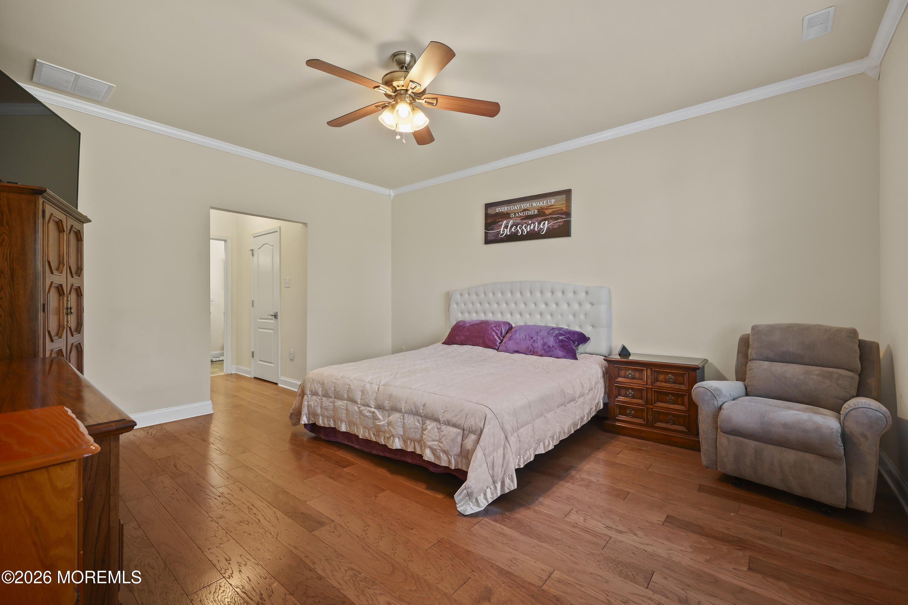 51 Mason Drive Jackson, NJ 08527 - Photo 16 of 39 a bedroom with a bed and a couch