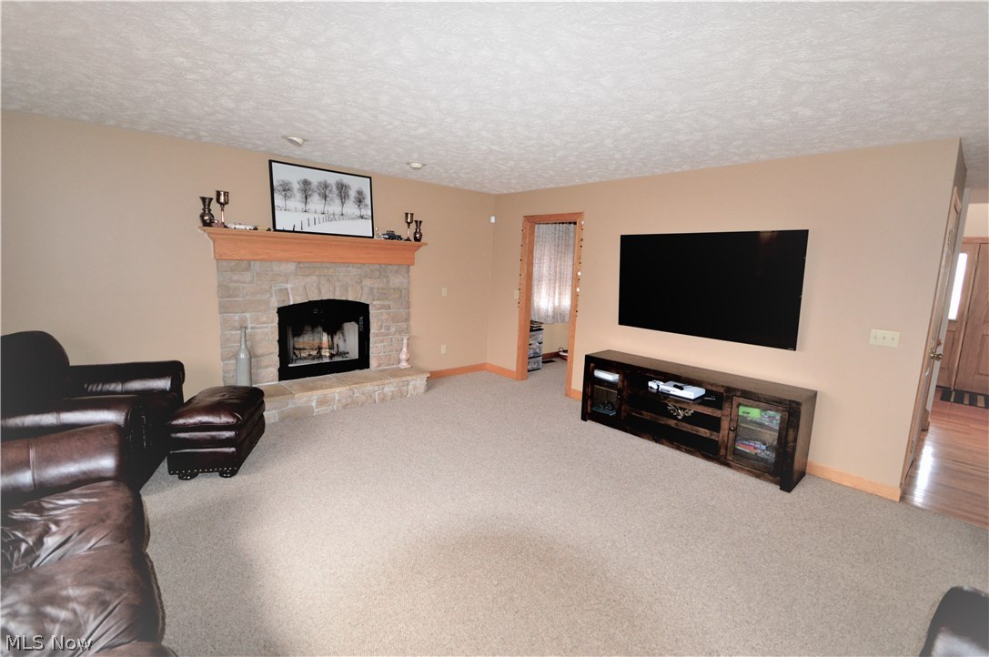 4112 Logans Way Perry, OH 44081 - Photo 16 of 29 Family room with gas fireplace is warm and welcoming