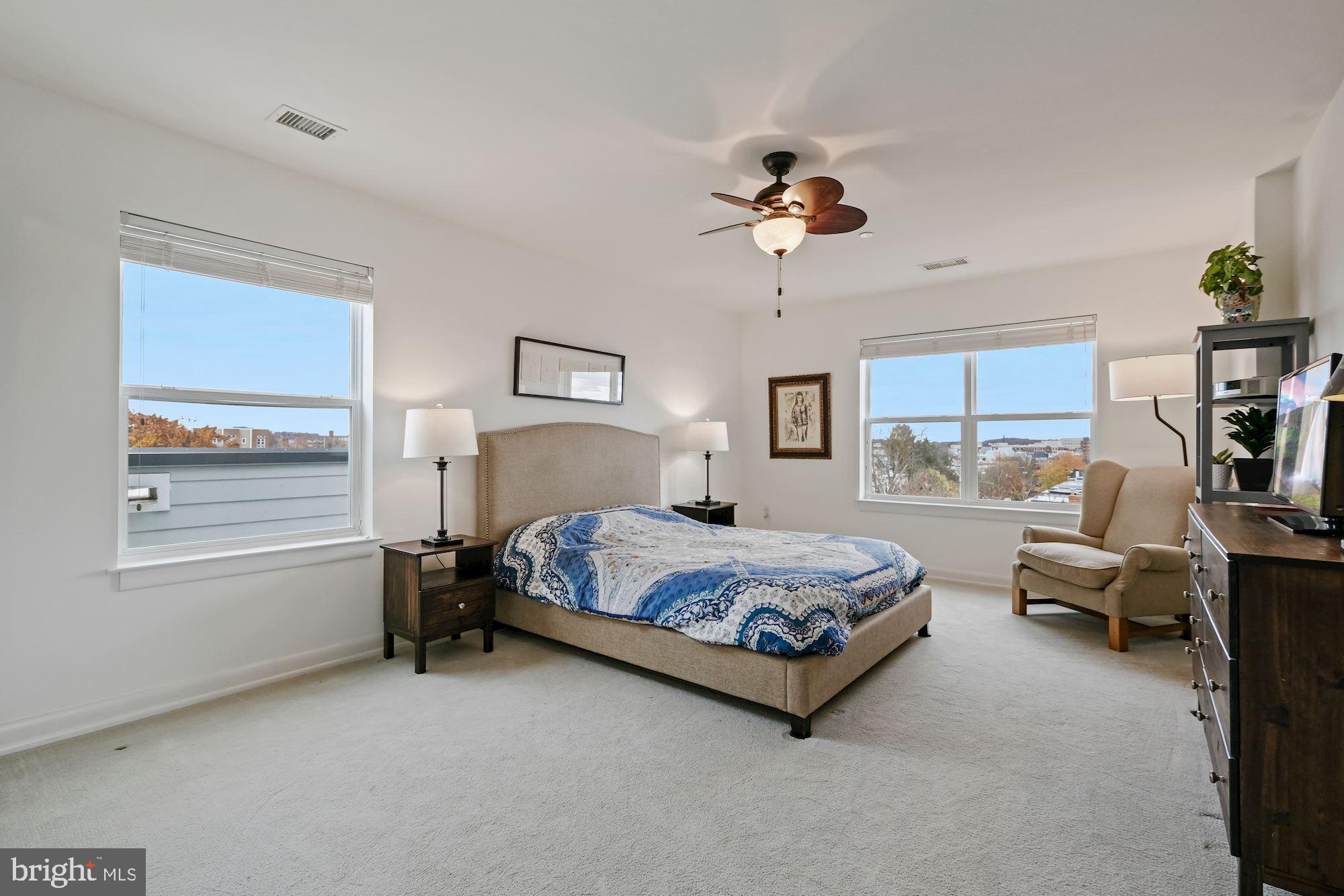 401 15th Street Southeast, Unit 403 Washington, DC 20003 - Photo 16 of 31 Primary Bedroom Suite on Second Level