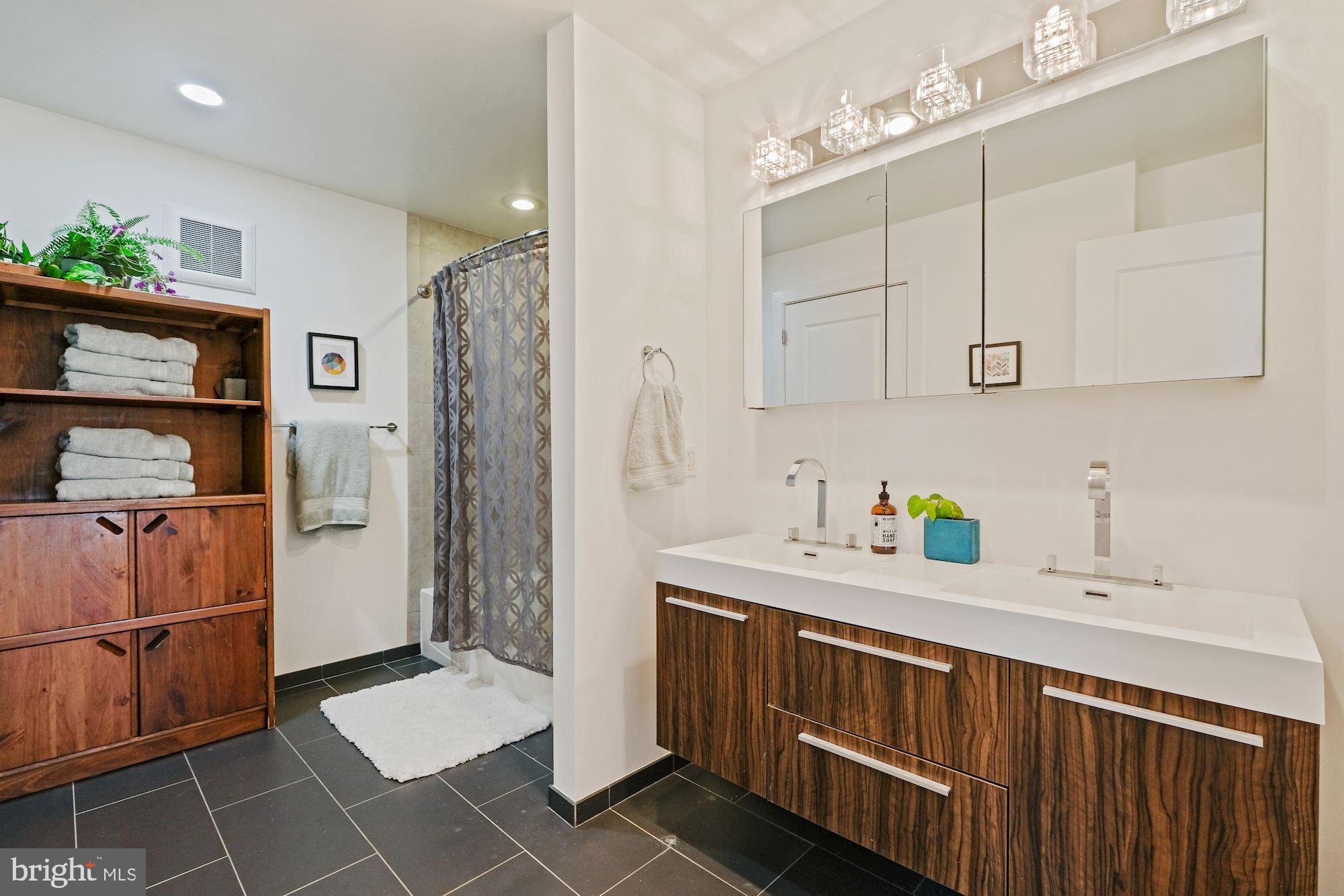 401 15th Street Southeast, Unit 403 Washington, DC 20003 - Photo 19 of 31 Expansive Primary Bathroom En Suite