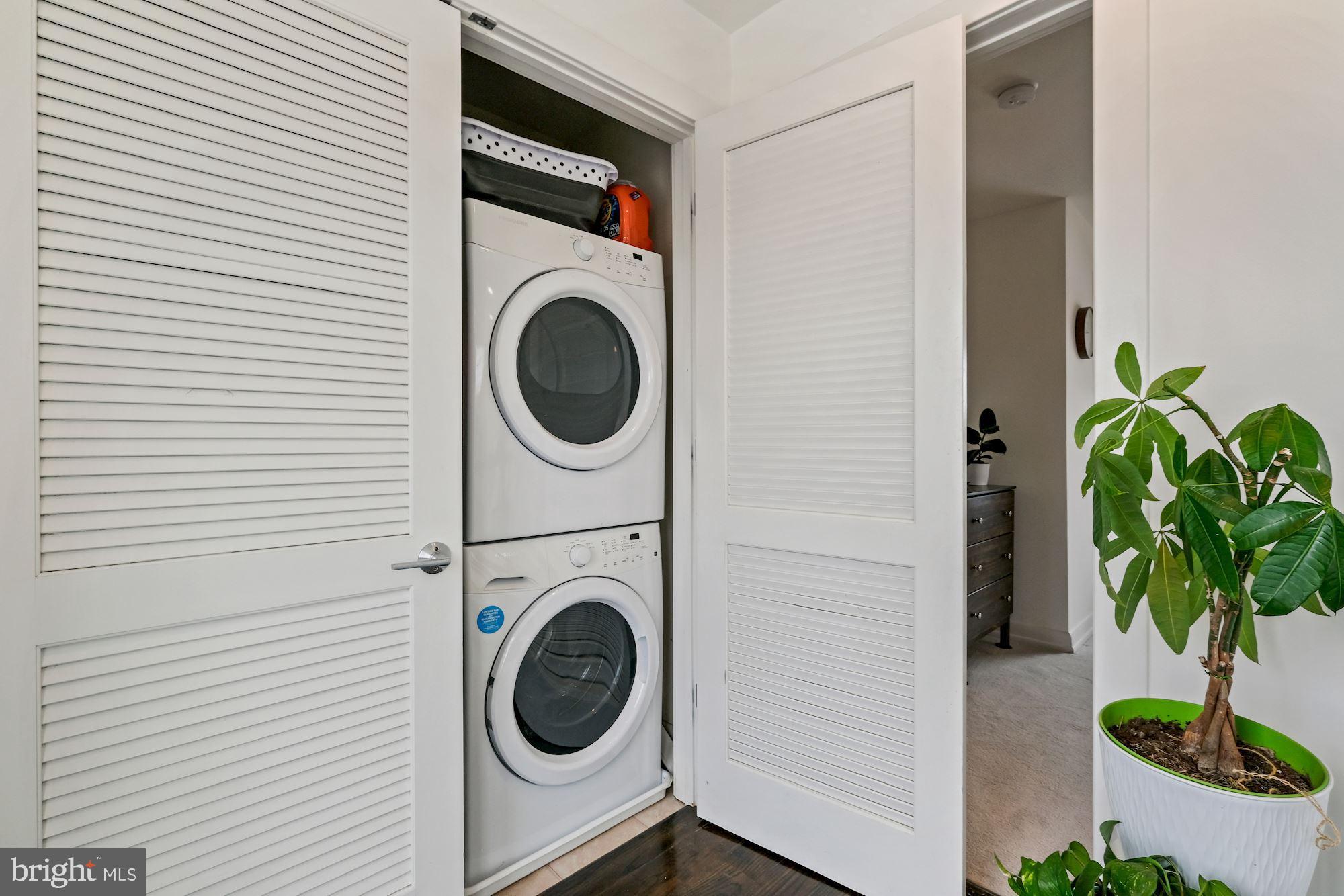 401 15th Street Southeast, Unit 403 Washington, DC 20003 - Photo 29 of 31 In-Unit Washer Dryer