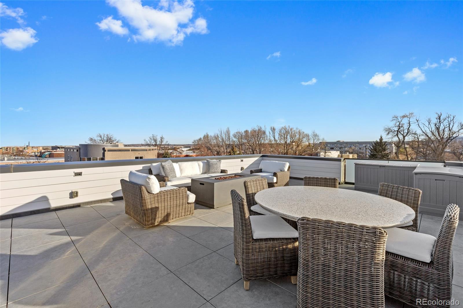 2475 Walnut Street Boulder, CO 80302 - Photo 40 of 50 a terrace with outdoor seating and city view