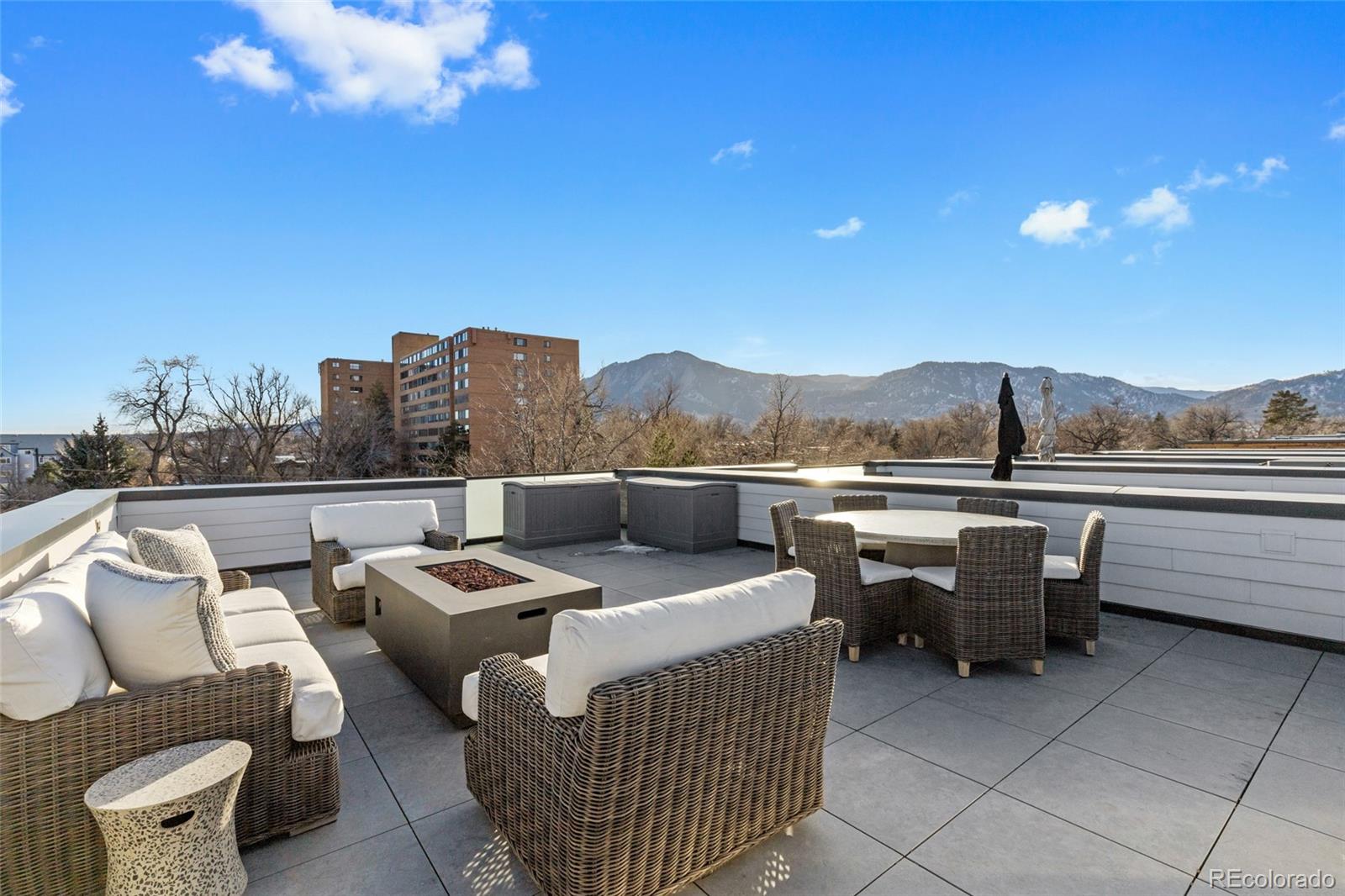 2475 Walnut Street Boulder, CO 80302 - Photo 43 of 50 a view of a terrace with furniture