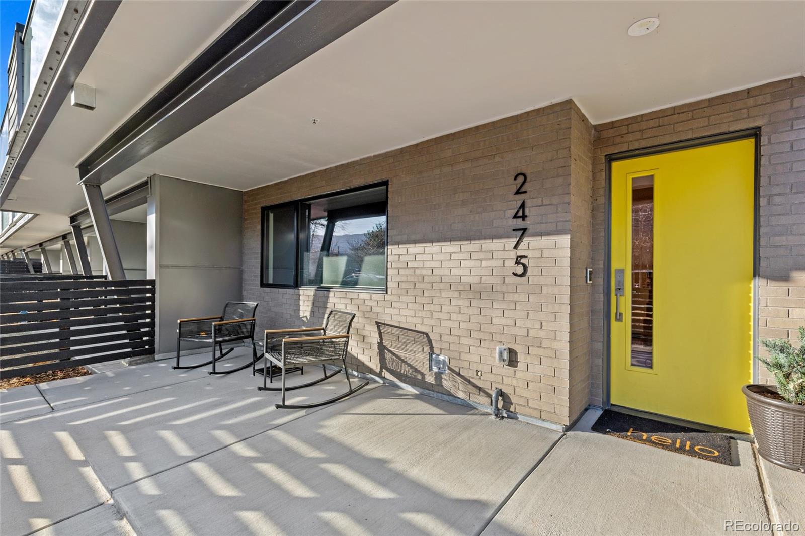 2475 Walnut Street Boulder, CO 80302 - Photo 5 of 50 a view of a porch with a table and chairs