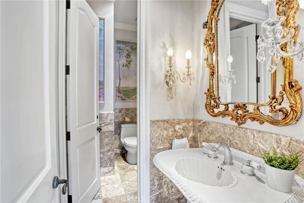 39 Marbella Dana Point, CA 92629 - Photo 23 of 58 a bathroom with a sink and shower