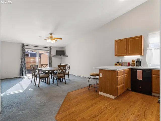 a workspace with furniture and window