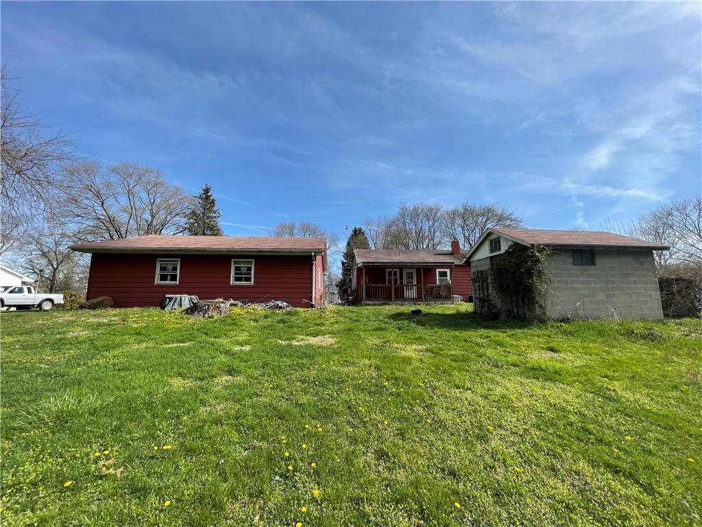 2711 Old Rte 18 Wampum, PA 16157 - Photo 21 of 23 a view of a house with a backyard