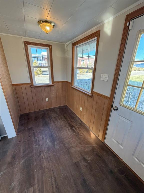 320 Reis Street New Castle, PA 16101 - Photo 13 of 28 wooden floor in an empty room with a window