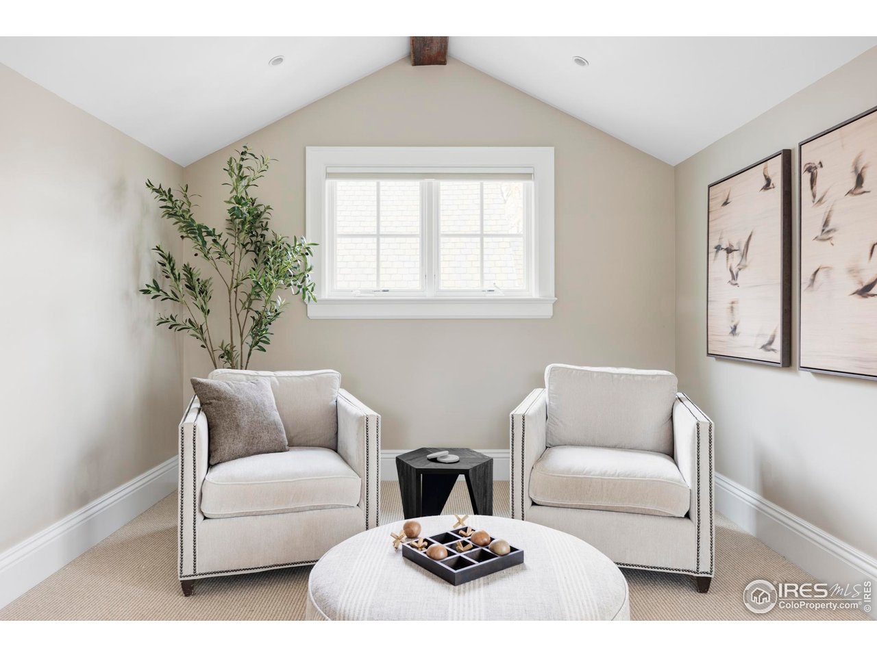 3189 5th Street Boulder, CO 80304 - Photo 31 of 37 a living room with furniture and a potted plant