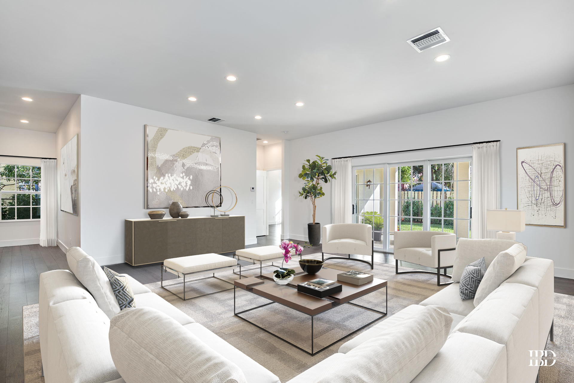 812 Sunset Road West Palm Beach, FL 33401 - Photo 6 of 29 Living Room