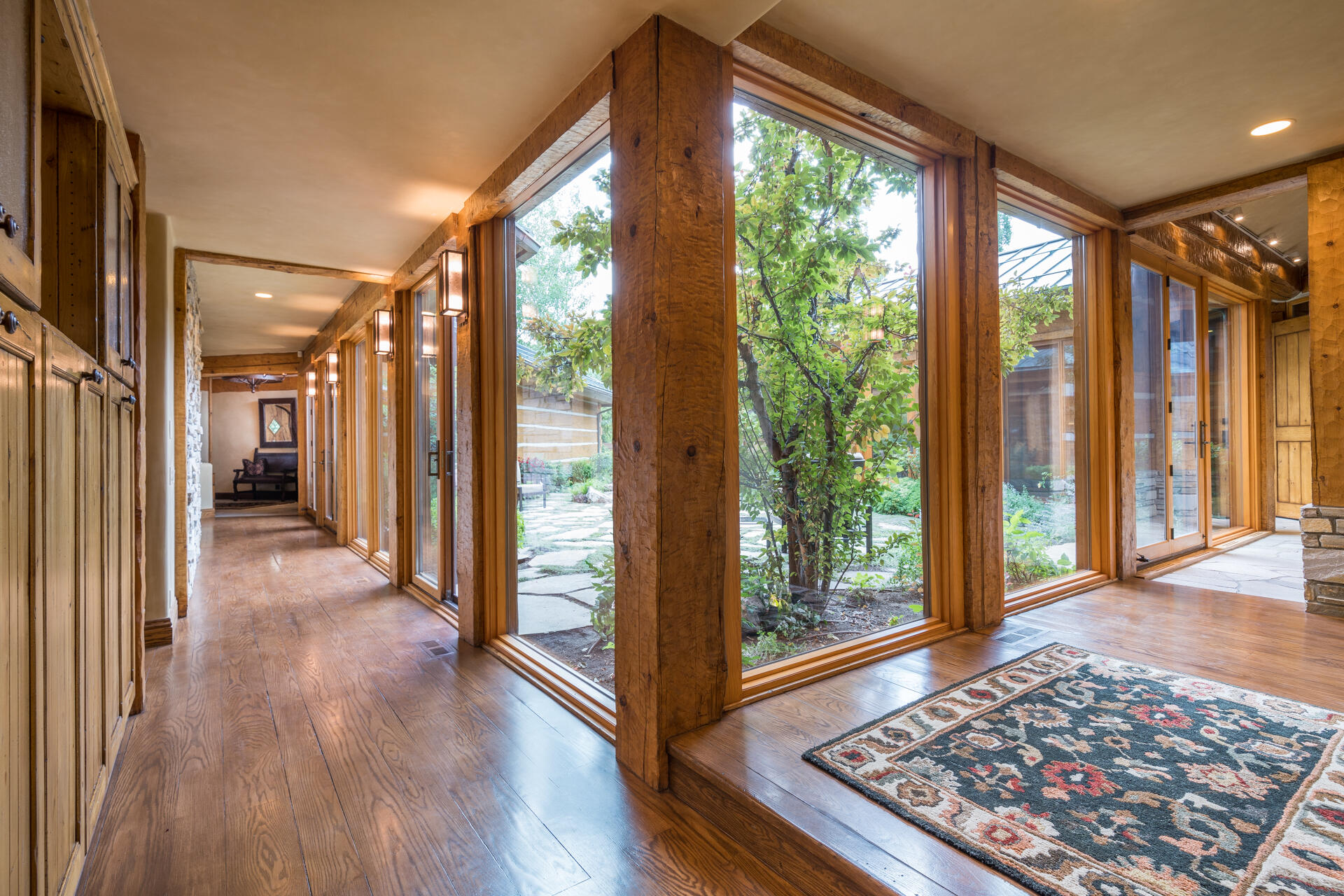480 Walnut Avenue Ketchum, ID 83340 - Photo 18 of 54 Glass-walled hallway