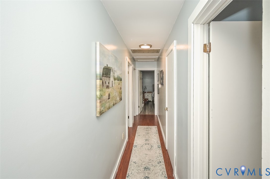 10217 Atlee Station Road Mechanicsville, VA 23116 - Photo 20 of 45 a view of a hallway with wooden floor and entryway