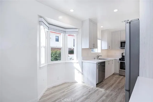 a view interior of residential house with wooden floor