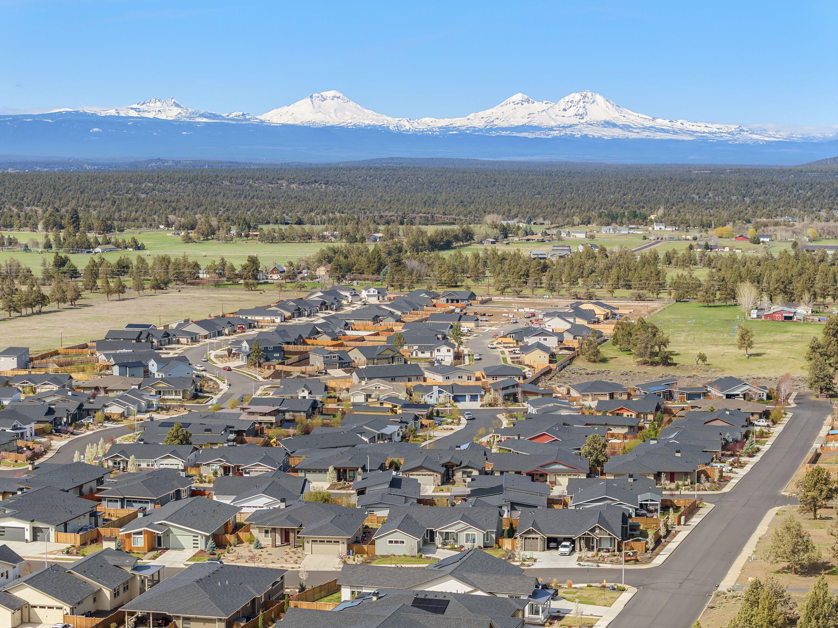 3435 Southwest 44th Street Redmond, OR 97756 - Photo 40 of 41 40 Aerial with Moutains SW 44th3