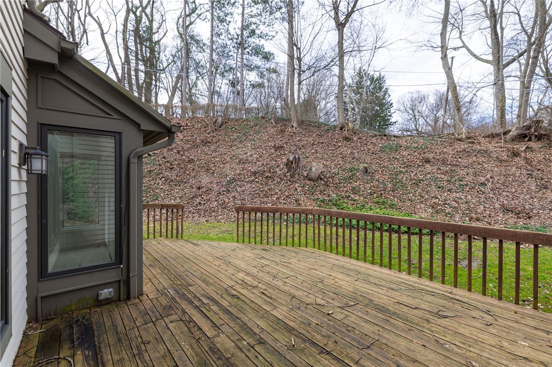 223 Highland Parkway Rochester, NY 14620 - Photo 29 of 29 Private deck on end unit