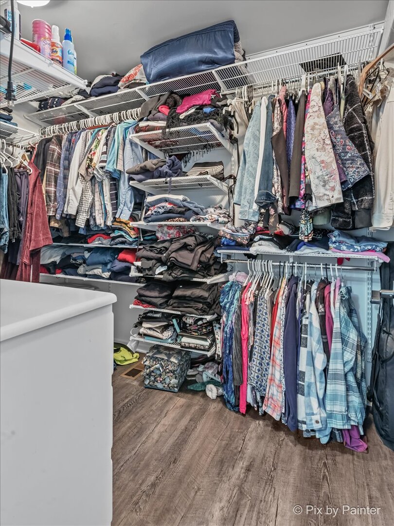 1820 Crofton Drive Algonquin, IL 60102 - Photo 29 of 60 a view of walk in closet with clothes