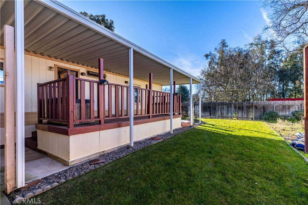 1220 Bennett Way, Unit 1 Templeton, CA 93465 - Photo 33 of 37 a view of backyard with swimming pool and garden