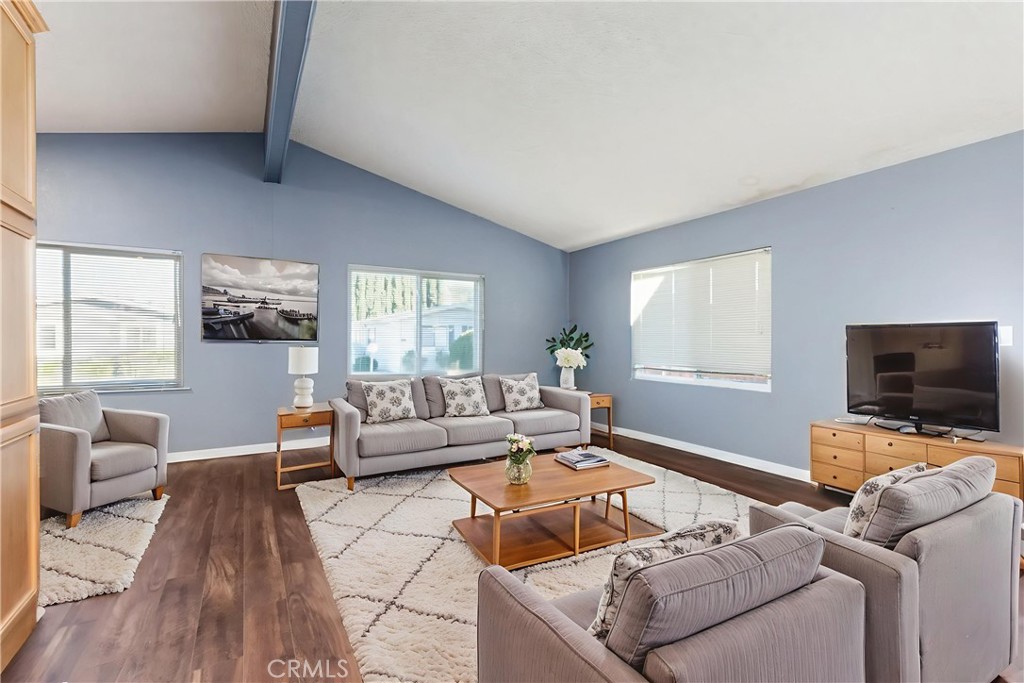 1220 Bennett Way, Unit 1 Templeton, CA 93465 - Photo 8 of 37 a living room with furniture and a flat screen tv