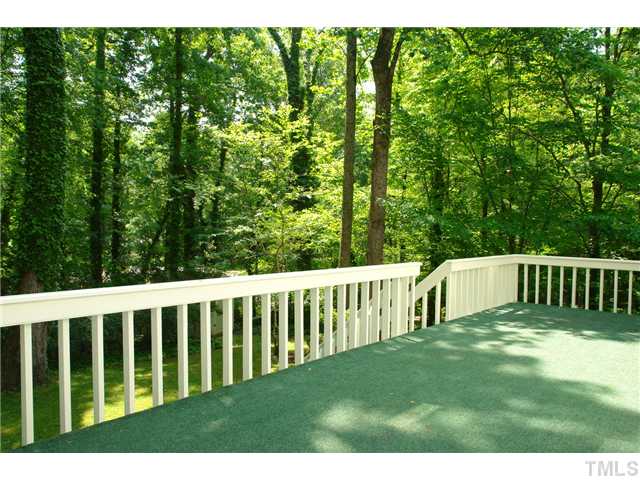 5001 Trail Ridge Drive Raleigh, NC 27613 - Photo 20 of 25 a view of a wooden deck