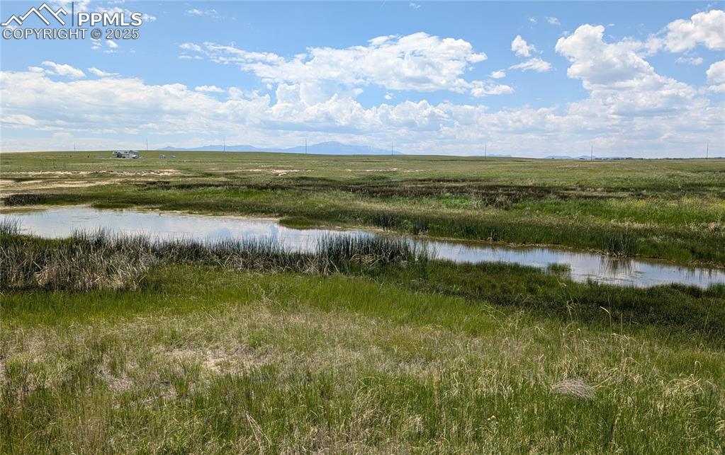 7995 Cowboy Rnch View Peyton, CO 80831 - Photo 6 of 24 a view of a lake with a big yard