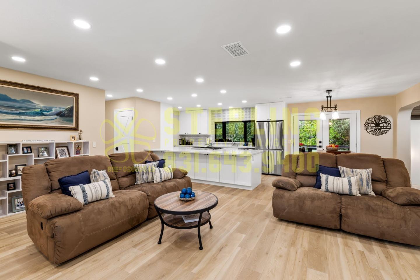2040 Marsala Circle Monterey, CA 93940 - Photo 8 of 42 a living room with furniture kitchen view and a large window
