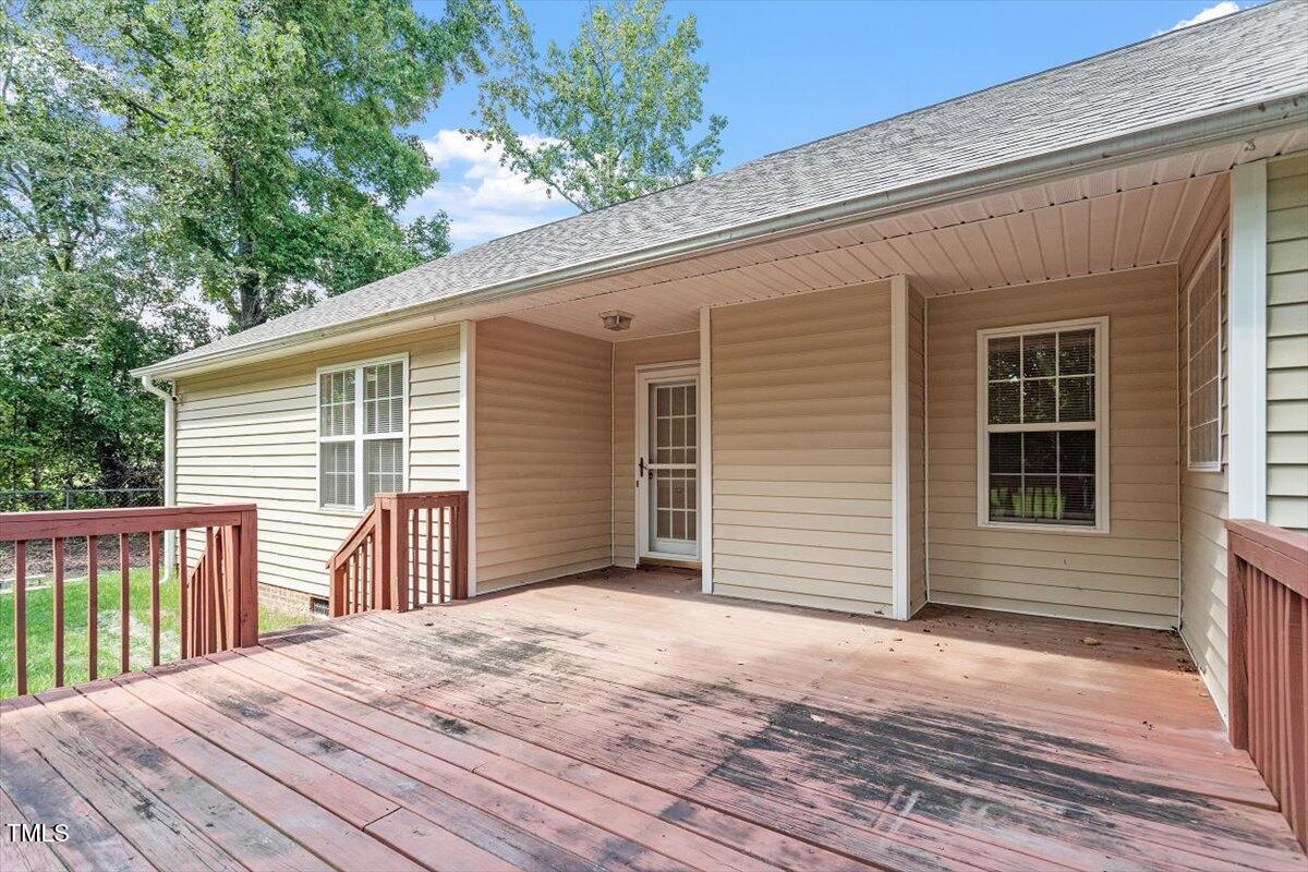 212 Webfoot Drive Garner, NC 27529 - Photo 24 of 26 a view of a house with a backyard