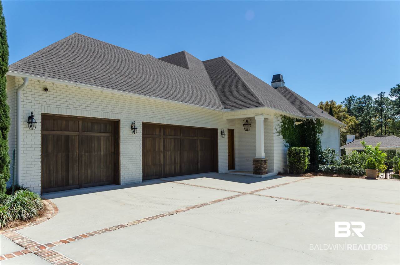 533 Falling Water Boulevard Fairhope, AL 36532 - Photo 38 of 50 Custom in-lay brick in driveway, outside entrance