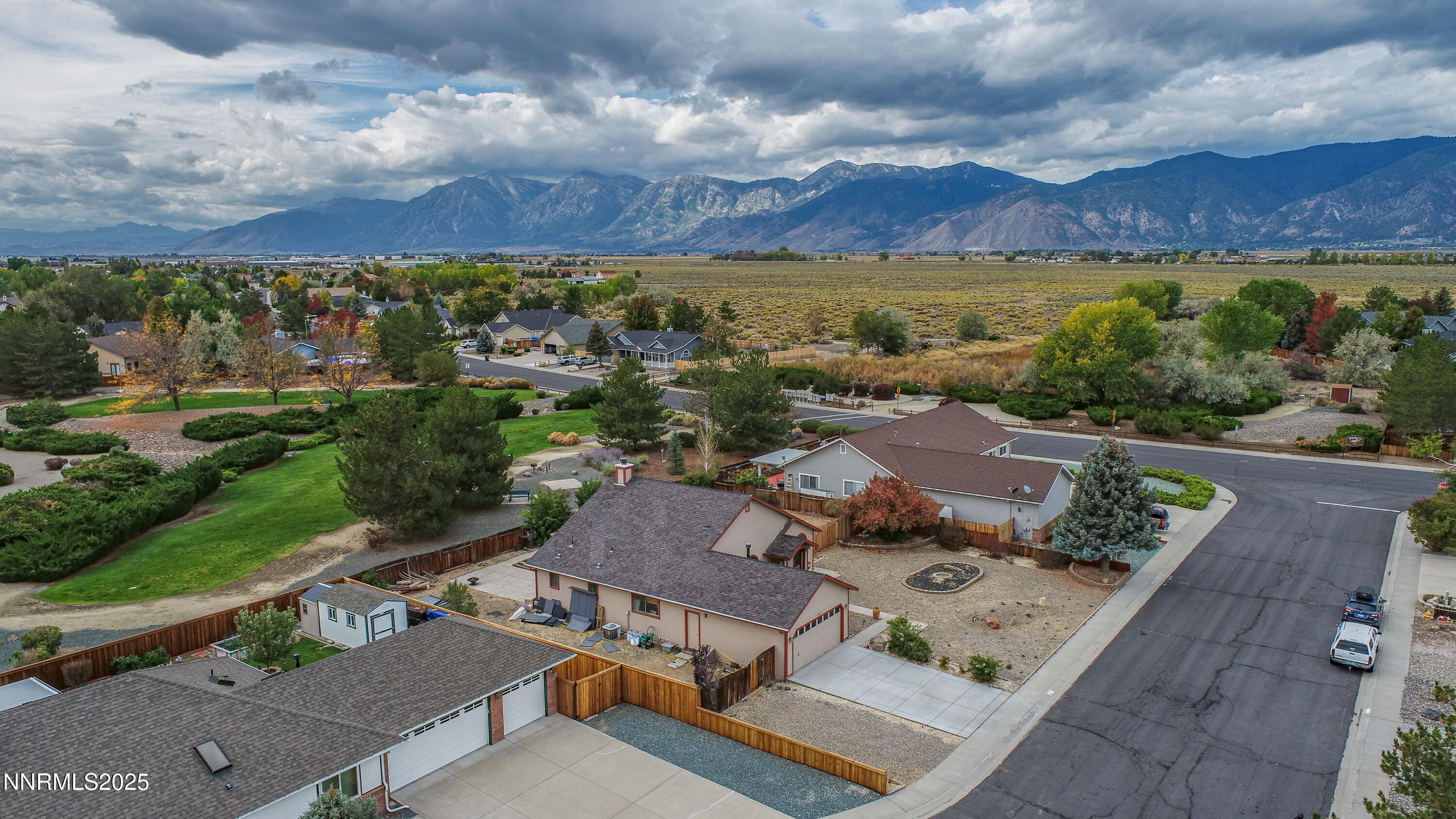 1263 Bronco Circle Minden, NV 89423 - Photo 5 of 33 an aerial view of residential house with outdoor space