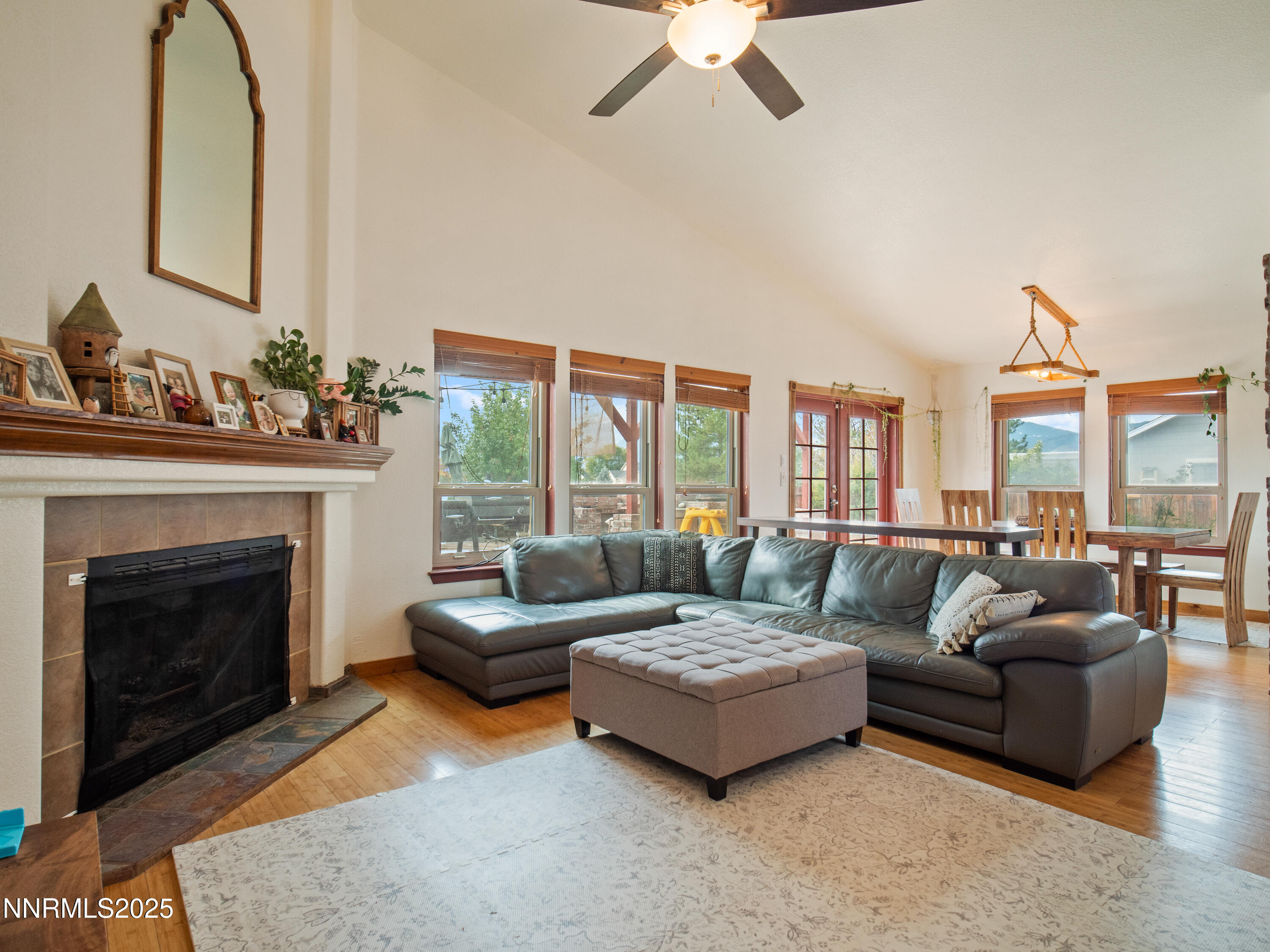 1263 Bronco Circle Minden, NV 89423 - Photo 9 of 33 a living room with furniture and a fireplace