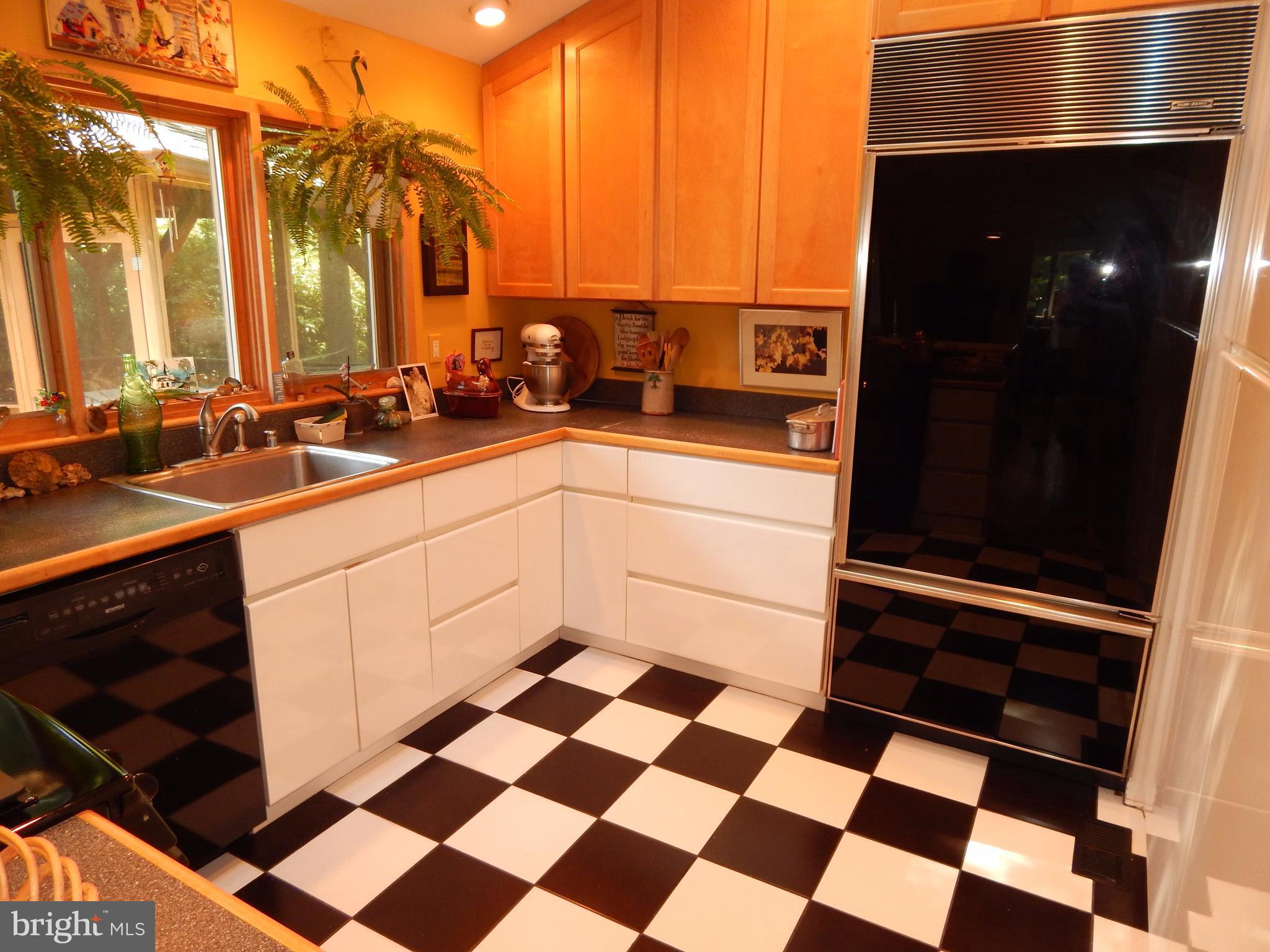 4017 Easterbell Road Port Republic, MD 20676 - Photo 6 of 30 a kitchen with a sink a refrigerator and cabinets