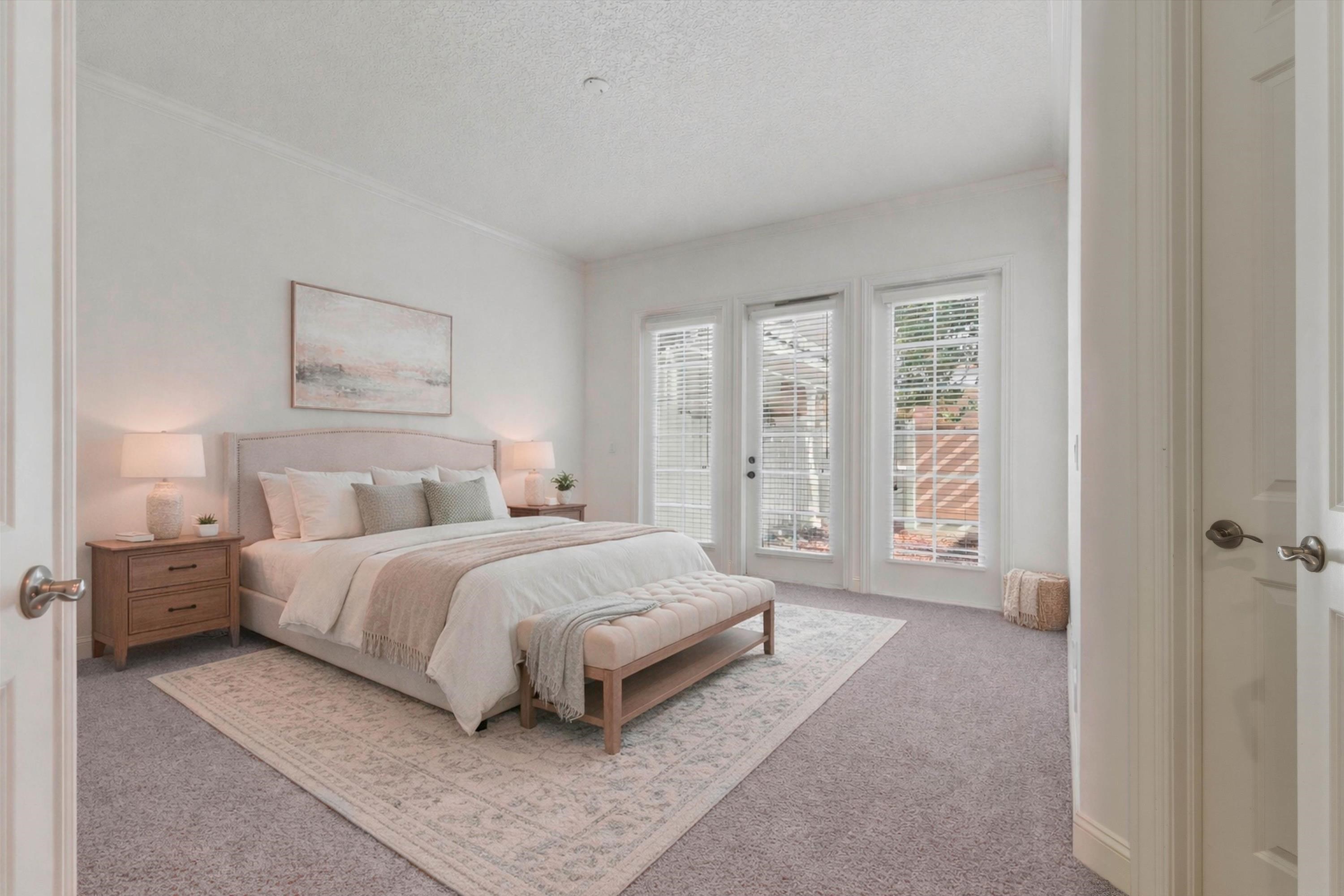 654 South Loop Parkway St. Augustine, FL 32095 - Photo 6 of 76 a spacious bedroom with a bed and a window