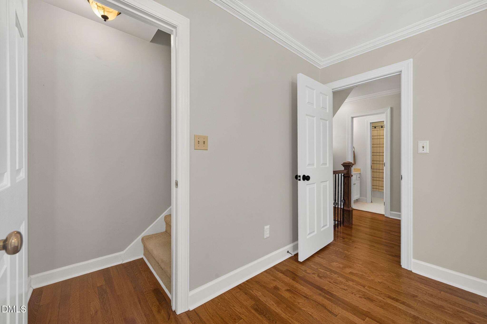 7105 Glendower Road Raleigh, NC 27613 - Photo 30 of 46 Stairs to Bonus Room