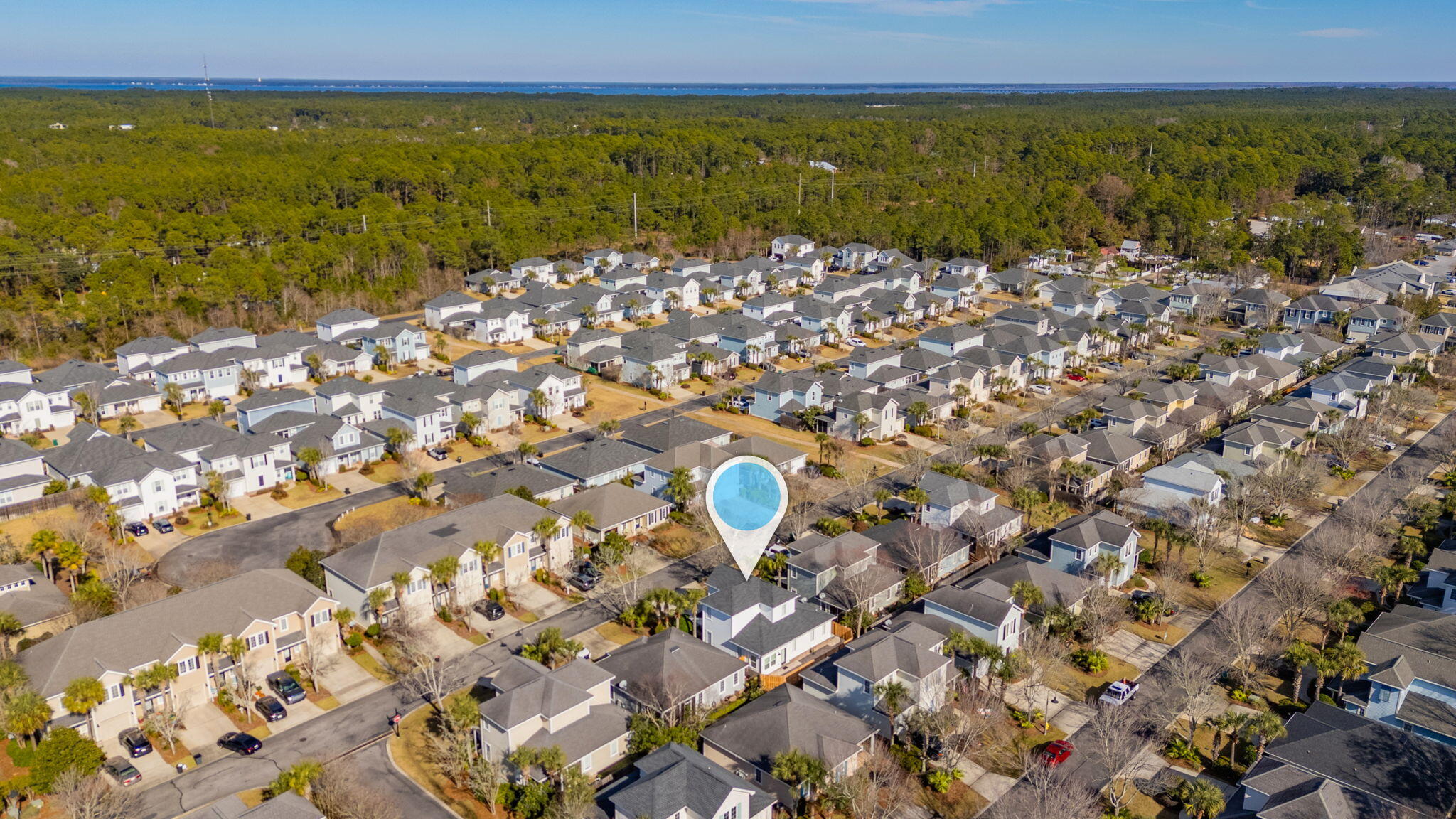 98 Christian Drive Santa Rosa Beach, FL 32459 - Photo 29 of 30 Aerial View