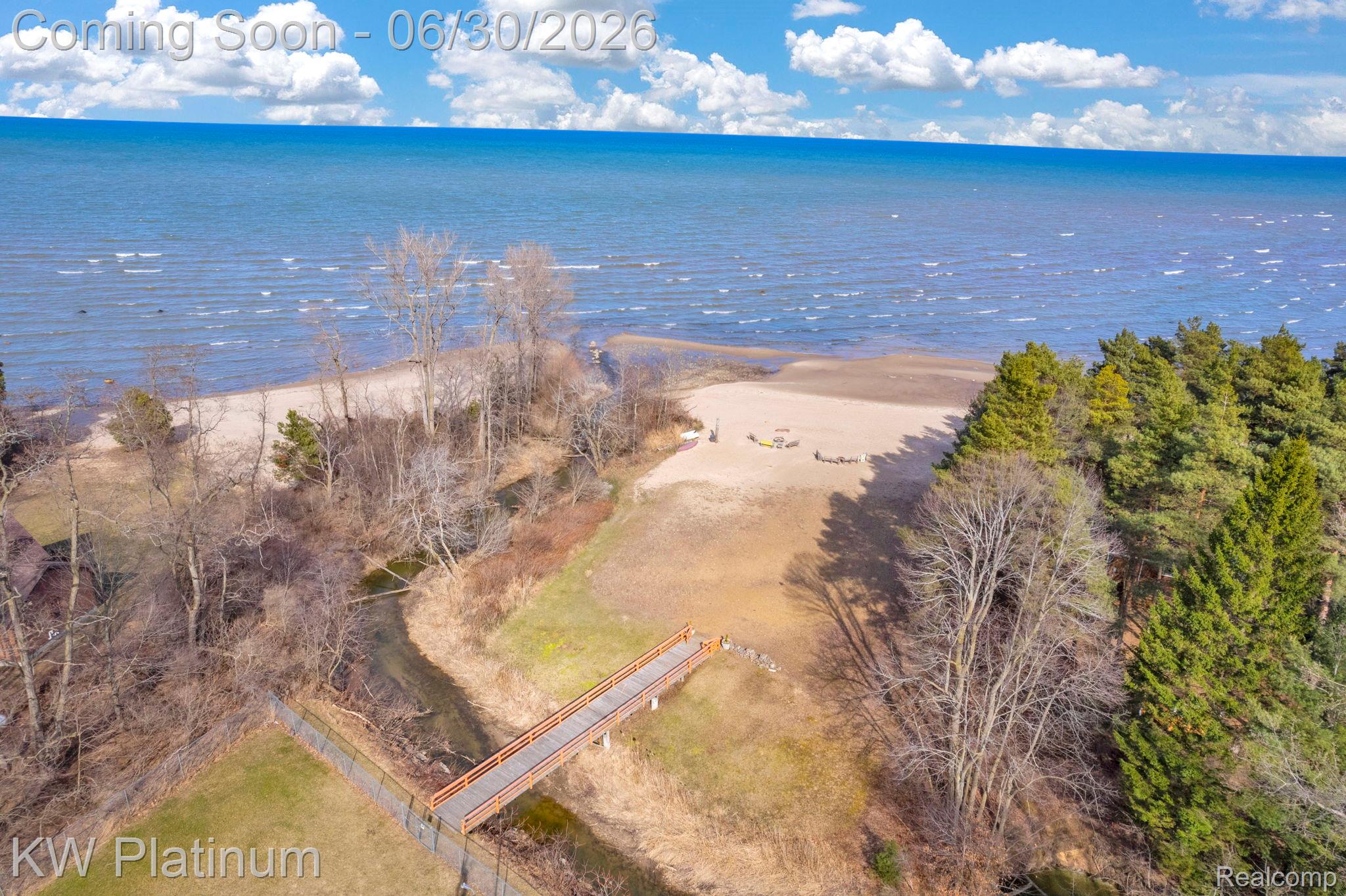 2235 South Lake Shore Road Harbor Beach, MI 48441 - Photo 82 of 99 Expansive beachfront property with a sandy shore and direct water access