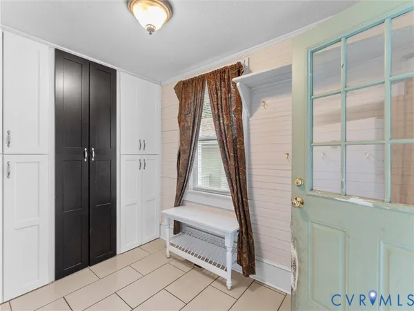 a view of front door