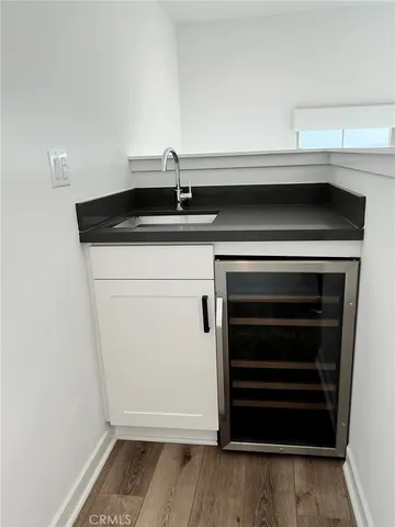 a view of swimming pool with an ocean view