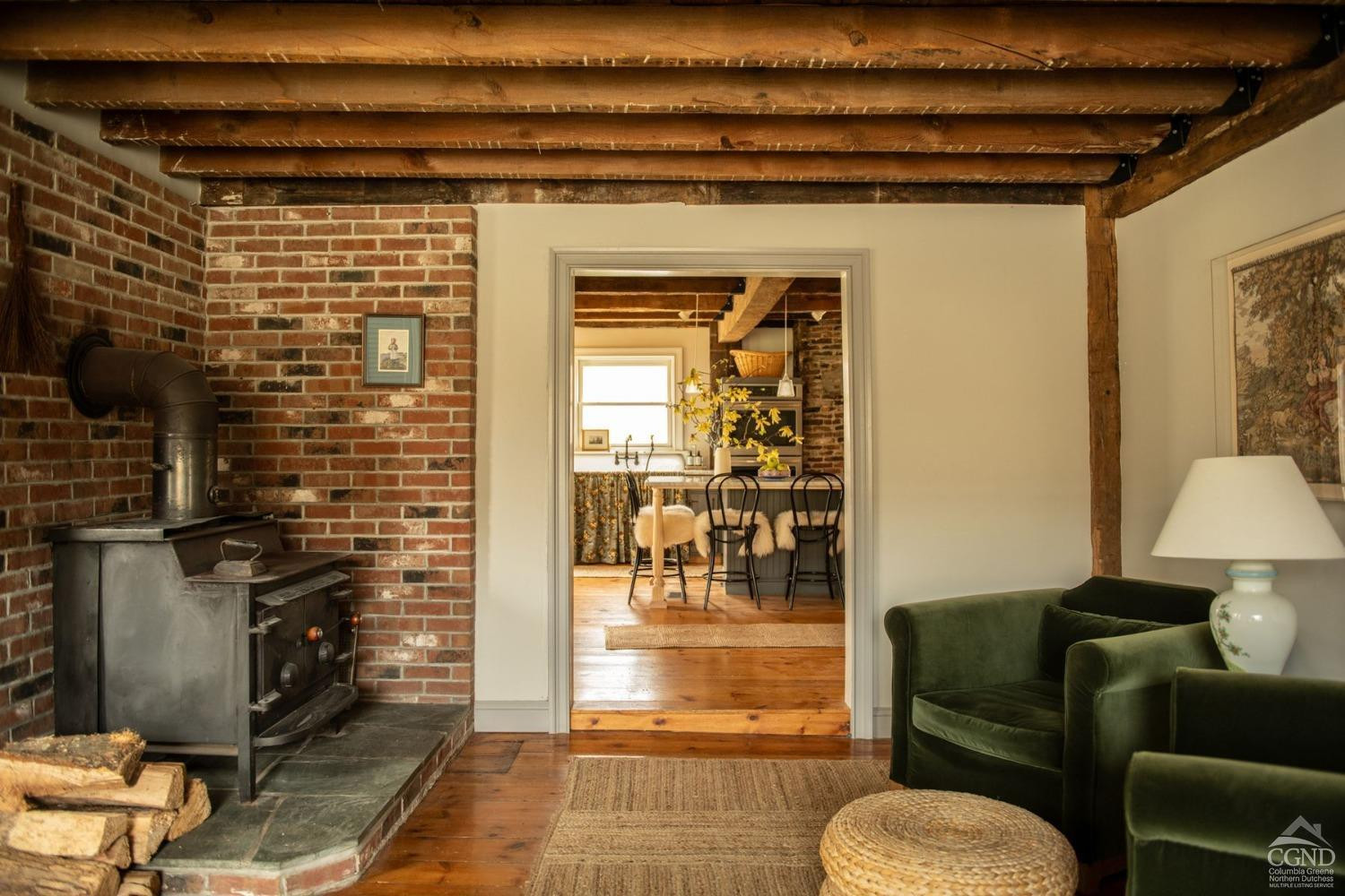 50 Lockwood Road Craryville, NY 12521 - Photo 4 of 25 a living room with furniture and a floor to ceiling window
