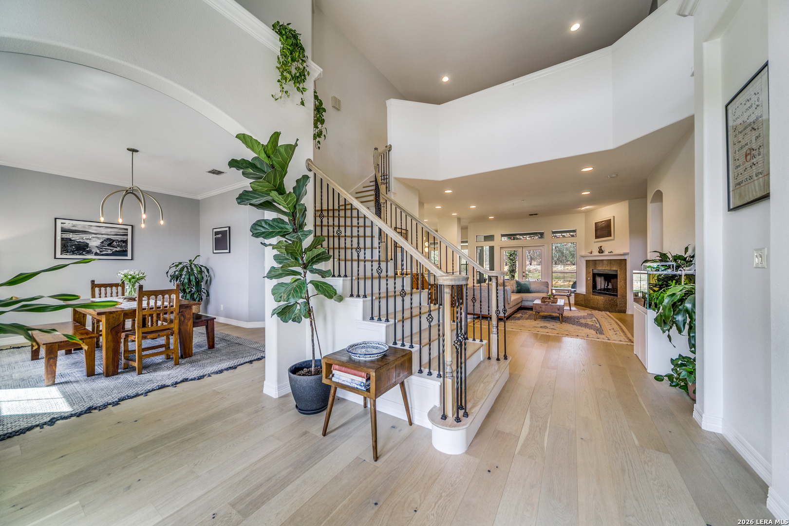 643 Ridge San Antonio, TX 78258 - Photo 6 of 45 a view of a living room and dining room