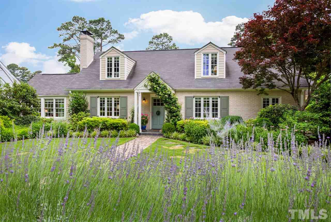 1321 Brooks Avenue Raleigh, NC 27607 - Photo 6 of 30 No shortage of curb appeal starting with a fabulous smelling French lavender hedge!