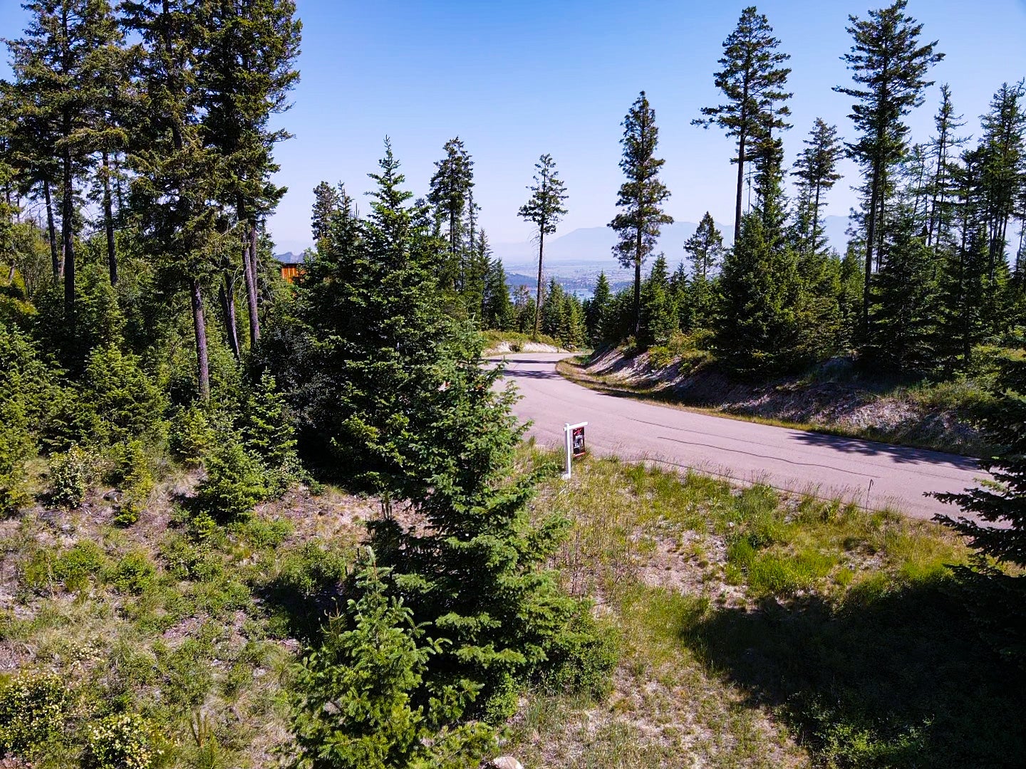82 Hyden Ridge Road Lakeside, MT 59922 - Photo 4 of 17 looking northeast toward road and lake from property