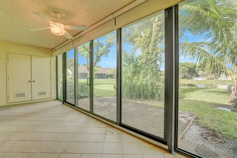 a view of a large window with an outdoor space