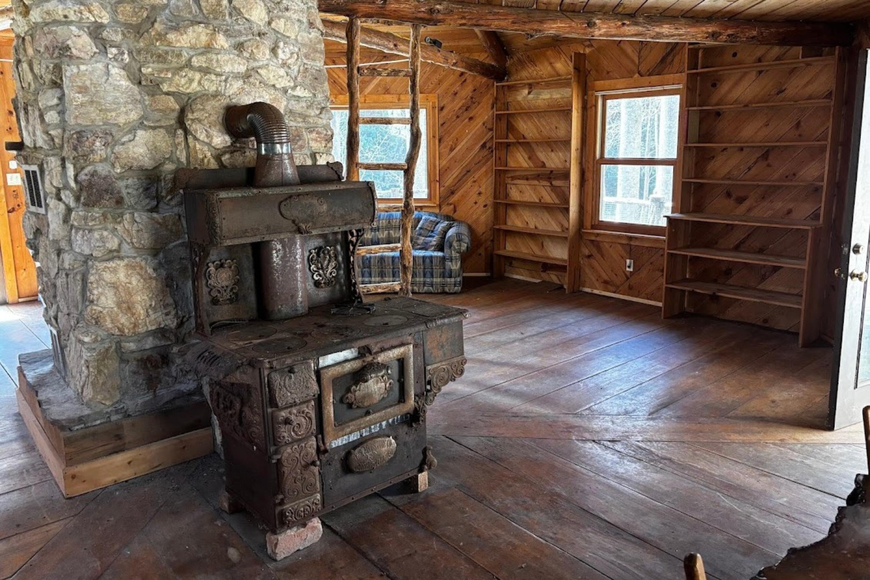 5600 Chestnut Ridge Road Riner, VA 24149 - Photo 14 of 23 a living room with furniture and a fireplace