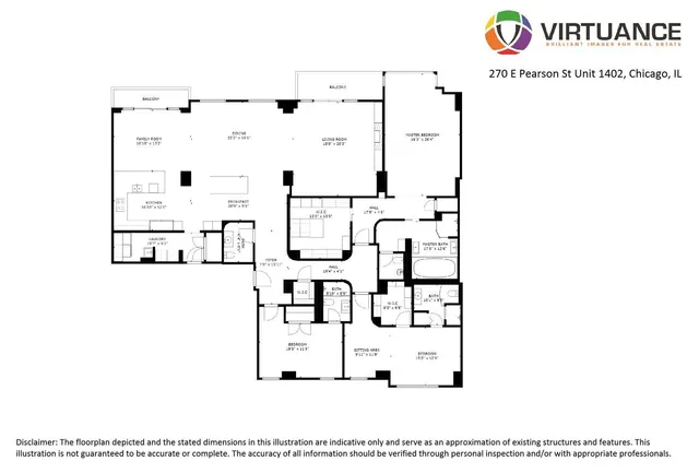 $2,199,000 | 270 East Pearson Street, Unit 1402, Chicago, IL 60611