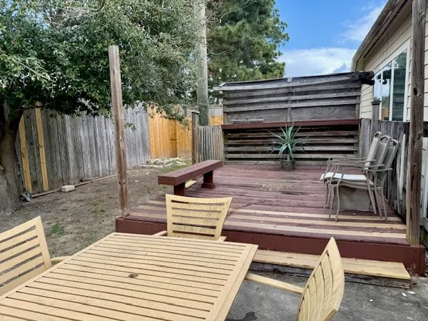 a view of deck with patio