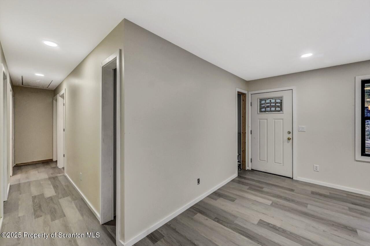 71 Sandy Beach Road Gouldsboro, PA 18424 - Photo 28 of 57 a view of hallway with wooden floor