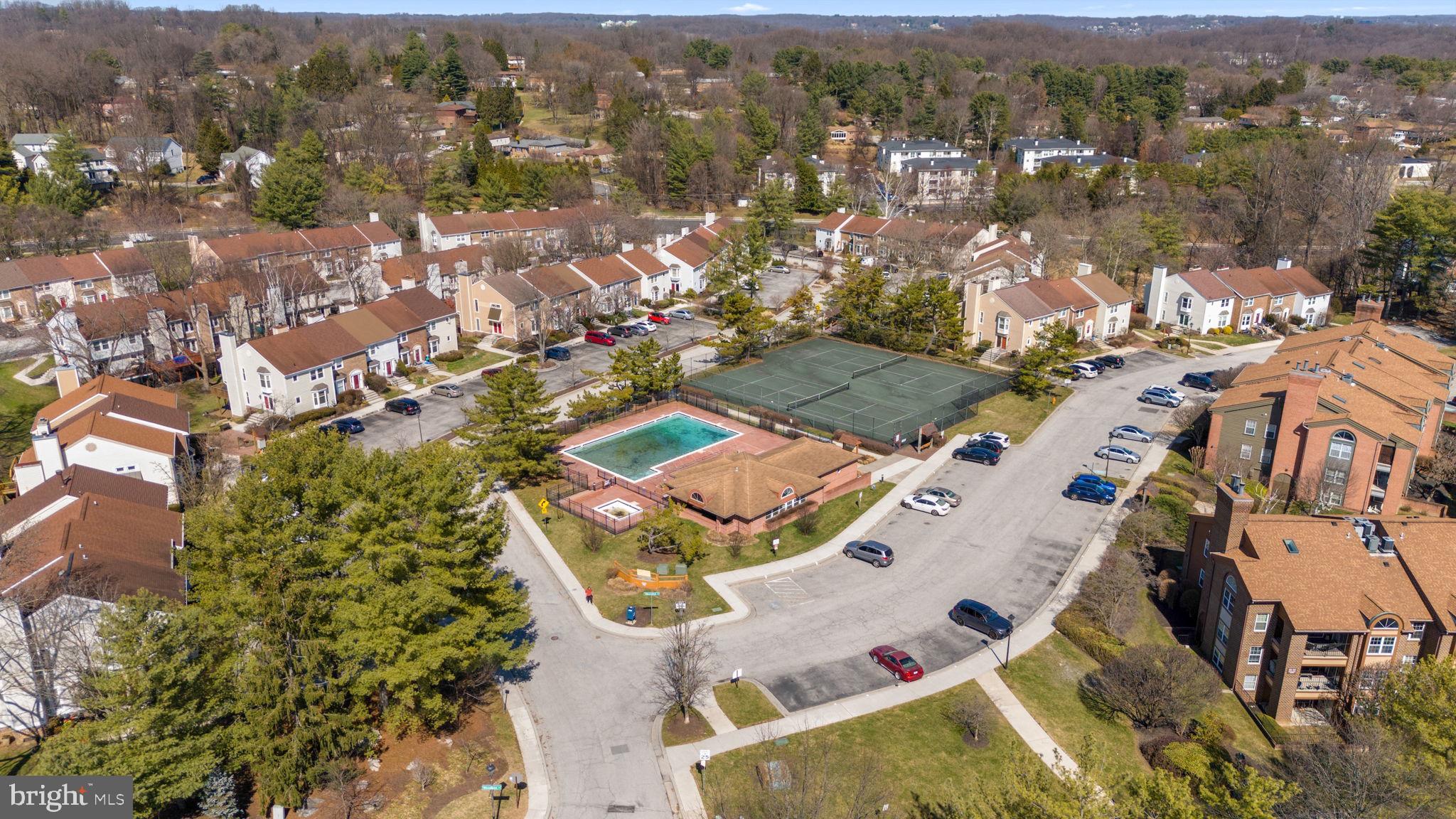 2322 Falls Gable Lane, Unit N Baltimore, MD 21209 - Photo 41 of 44 an aerial view of residential house with outdoor space